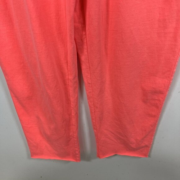 Frank & Eileen Women's Tank Pink Jumpsuit Romper Medium Drawstring Waist - Picture 6 of 10